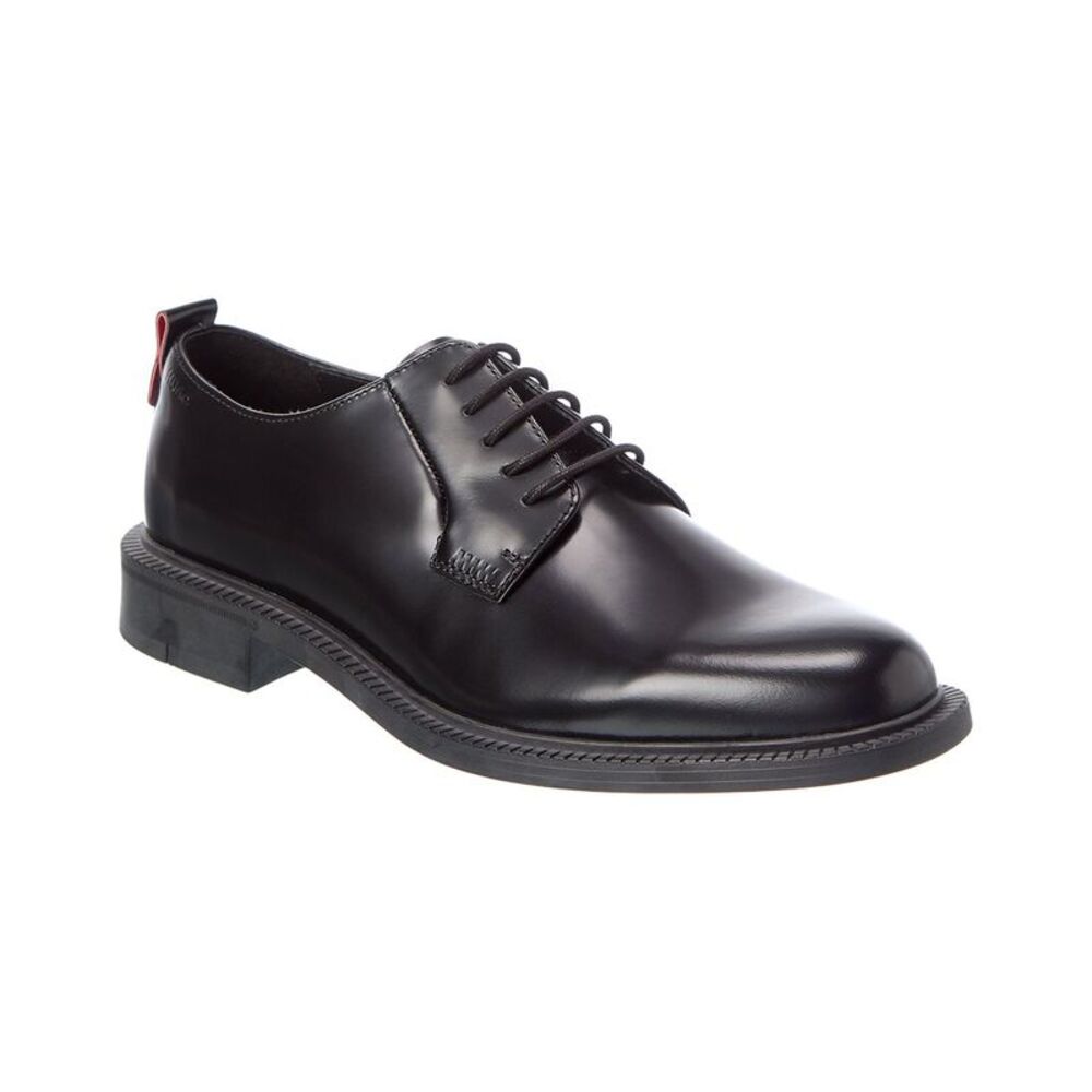Hugo Boss Lysander Leather Derby, Black